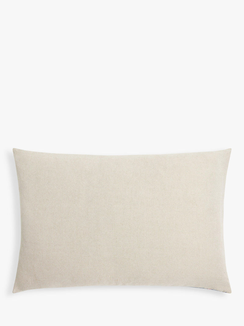 Harlequin Wilderness Lapis feather-filled decorative cushions, UK version