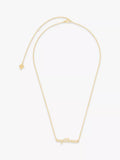 Wanderlust + Co Zodiac Chain Necklace, Sagittarius