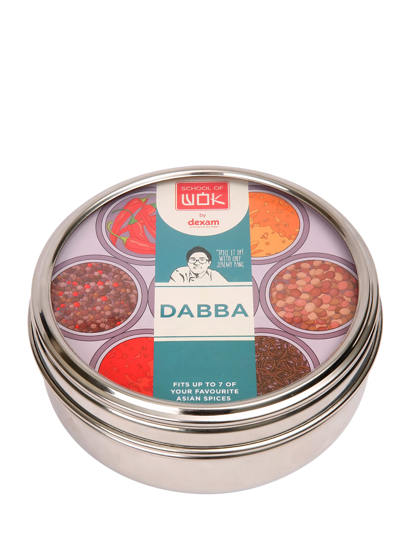 School Of Wok Dabba spice storage tin - British product