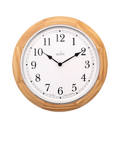 Acctim Winchester light wood wall clock 31cm - British product