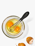 OXO Good Grips mini stainless steel whisk, imported from the UK