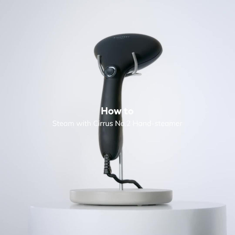 Steamery Cirrus No.2 handheld clothes steamer - British product