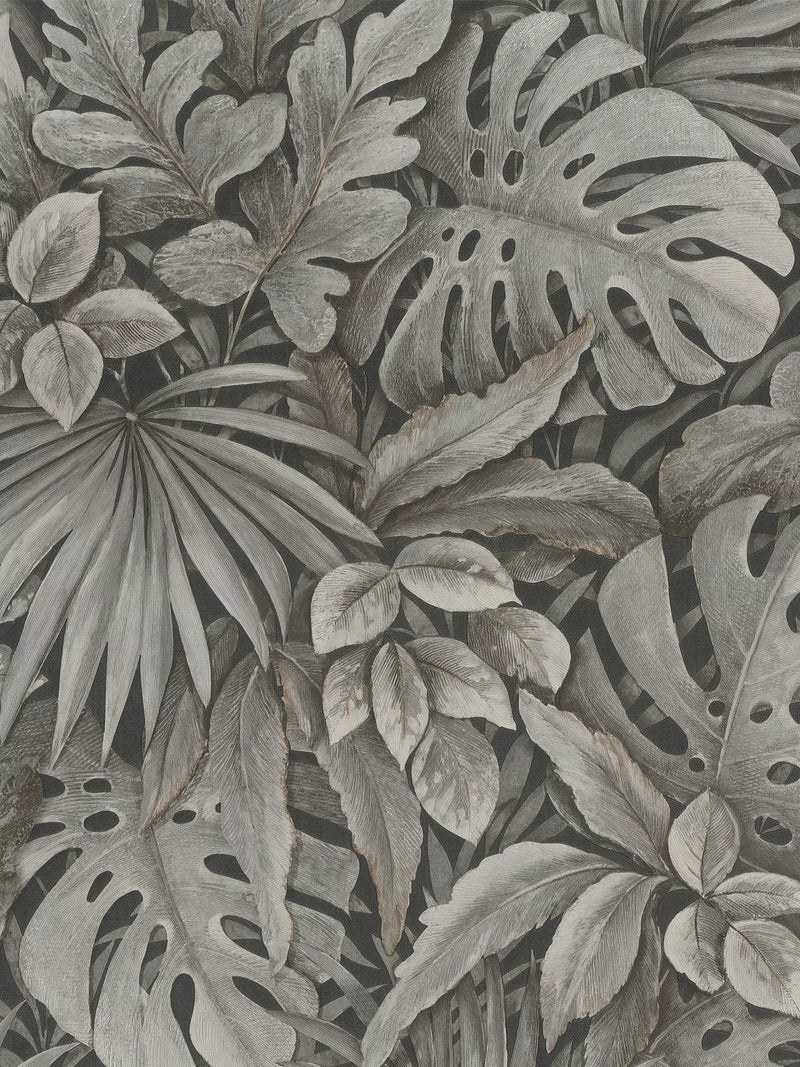 Galerie Jungle Leaves Vinyl Wallpaper 10.05m x 53cm