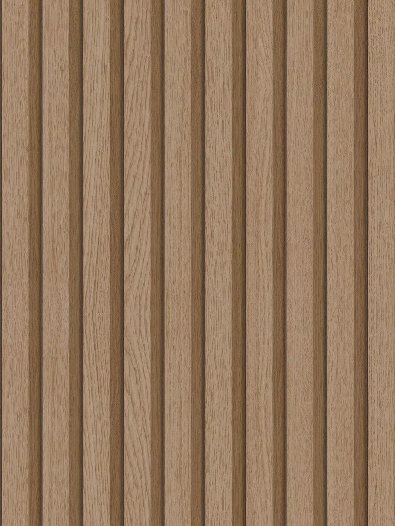 Galerie Wood Stripe Vinyl Wallpaper 10.05m x 53cm