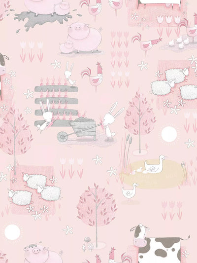 John Lewis Galerie Farmland Wallpaper - 10m x 53cm- Buy online at McGrocer