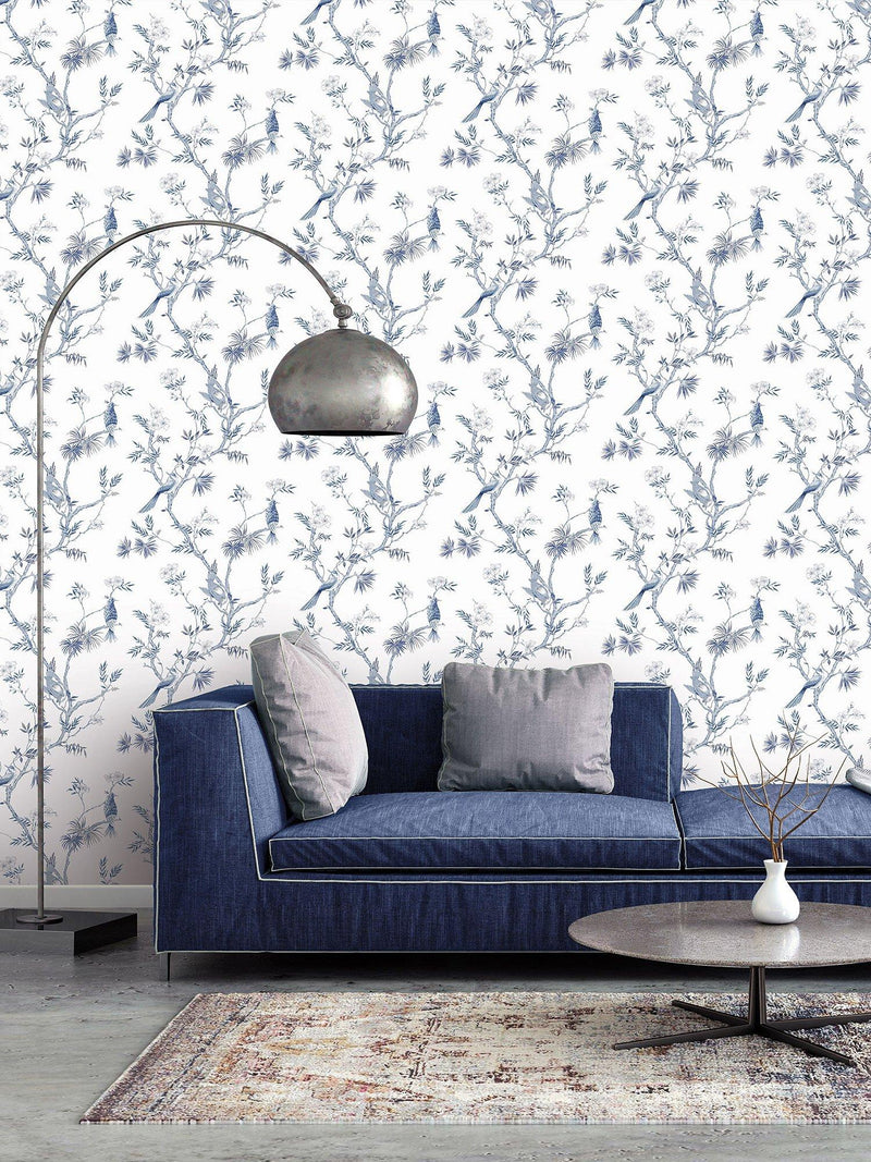 Galerie Classic Bird Trail Wallpaper 10m x 53cm (British brand)