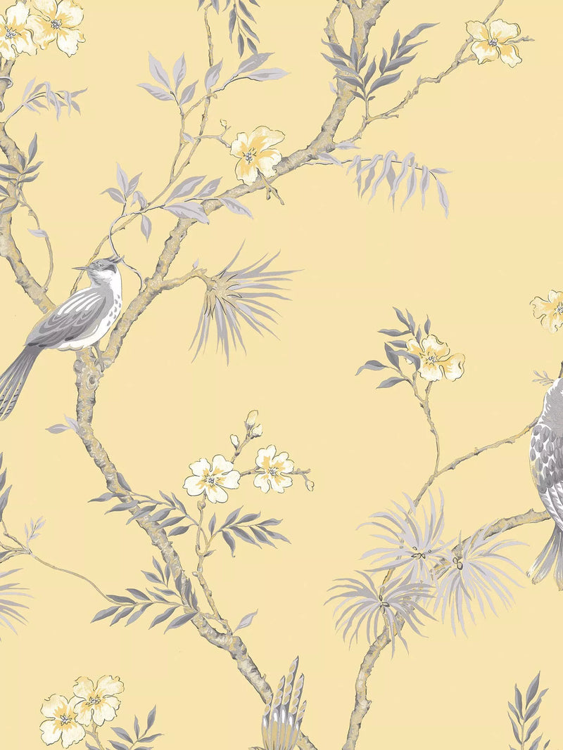 Galerie Classic Bird Trail Wallpaper 10m x 53cm