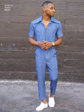 Simplicity sewing pattern Men's Vintage Jumpsuit and Overalls S8615 - British product
