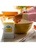 Tala caster sugar storage tin yellow cream - British product