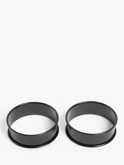 John Lewis Steel Non-Stick Poachette Rings Set of 2- Buy online at McGrocer