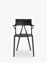 John Lewis Kartell A.I. Philippe Starck Chair, Black- Buy online at McGrocer