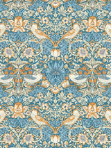 John Lewis Clarke & Clarke William Morris Strawberry Thief Wallpaper Paste The Wall Application- Buy online at McGrocer