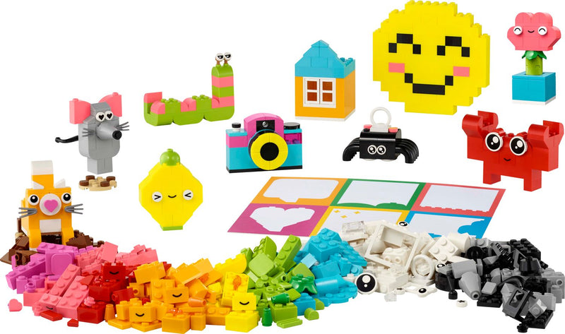 LEGO Kreativ Happy Box byggesett 680 deler - Britisk produkt