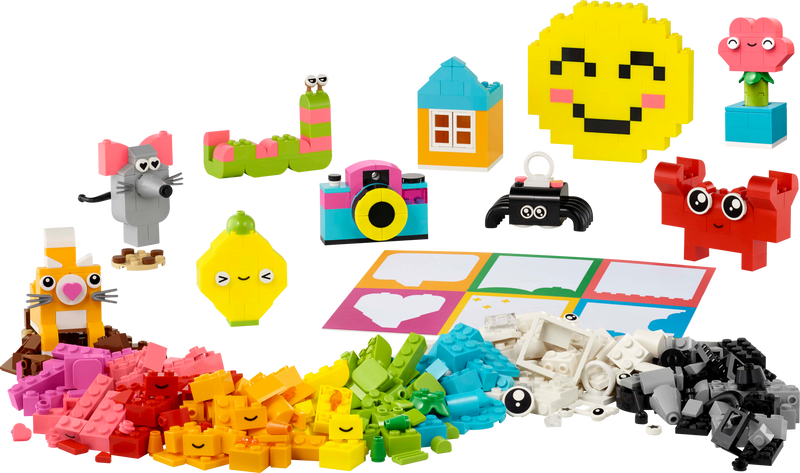 LEGO Kreativ Happy Box byggesett 680 deler - Britisk produkt