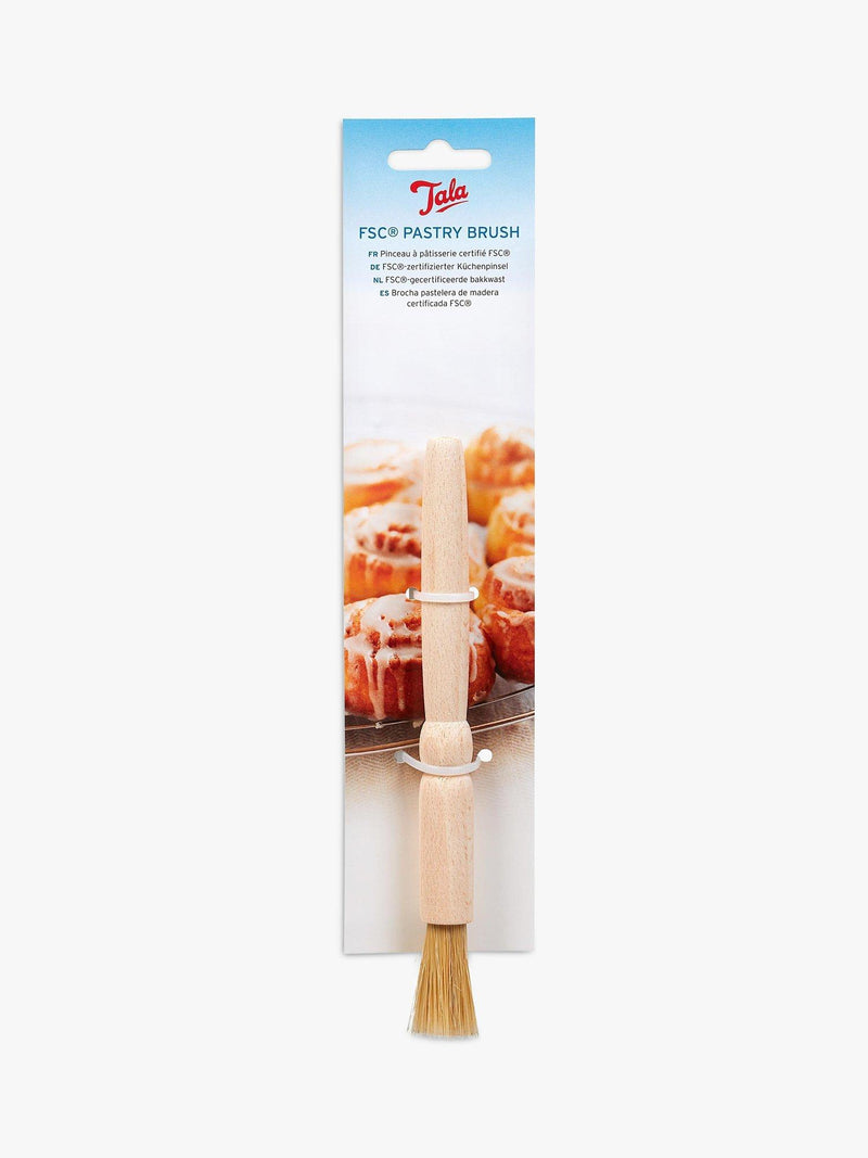 Tala pastry brush FSC-certified beech wood natural bristles, UK version