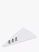 John Lewis Tala Icing Bag & 3 Star Nozzles Cake Decorating Piping Set- Buy online at McGrocer
