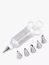 John Lewis Tala Icing Syringe & 6 Nozzles Piping Set- Buy online at McGrocer