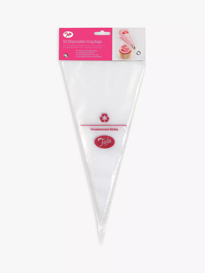 John Lewis Tala Disposable Icing Bags Pack of 50 Clear- Buy online at McGrocer