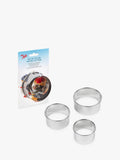 Tala stainless steel round cutters set of 3, imported from the UK