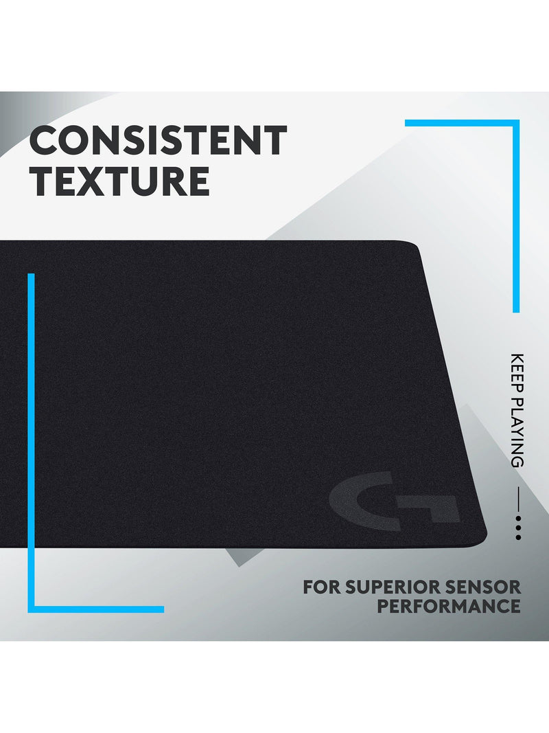 Logitech G240 graphite gaming mouse pad - British product