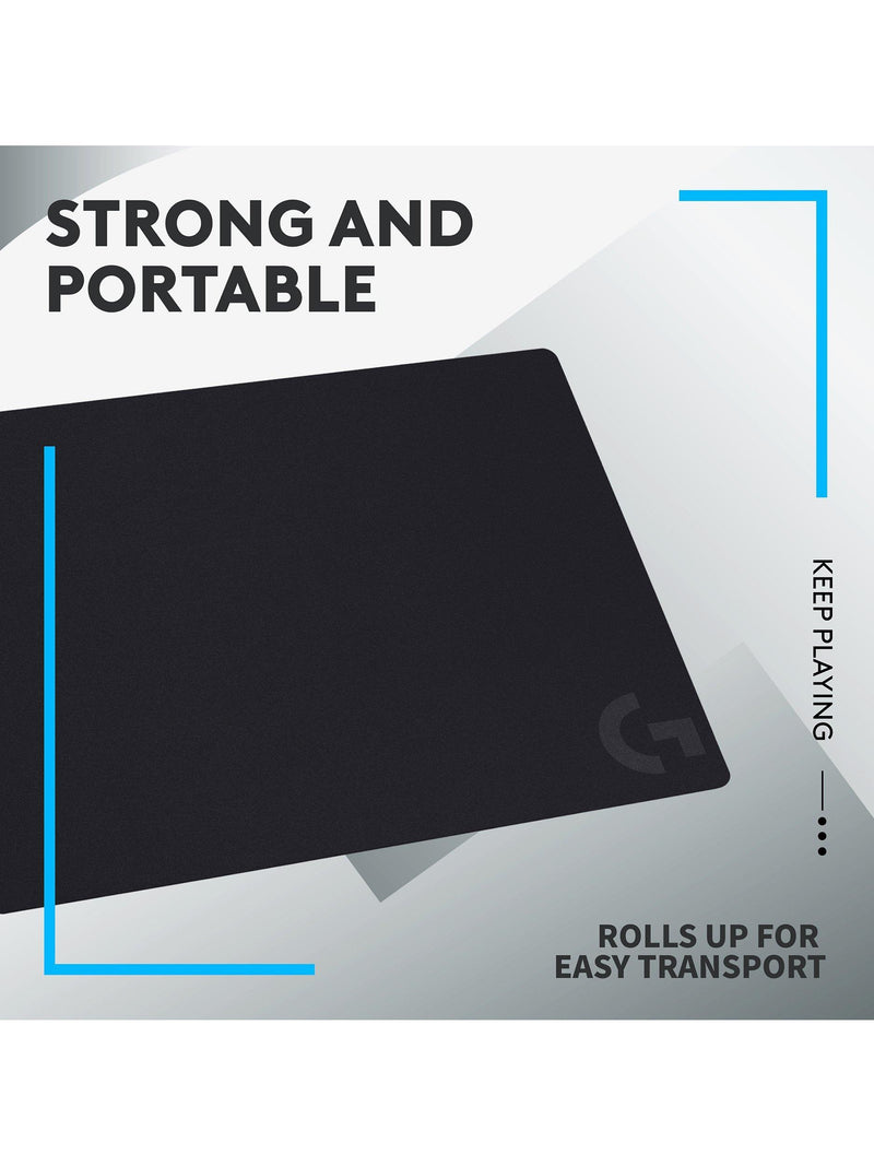 Logitech G240 graphite gaming mouse pad - British product