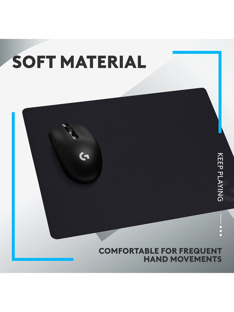 Logitech G240 graphite gaming mouse pad - British product