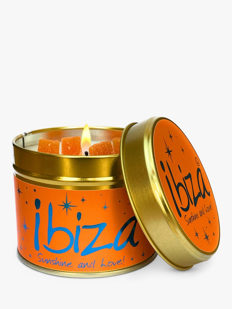 Lily-flame Ibiza scented candle 230g, UK version