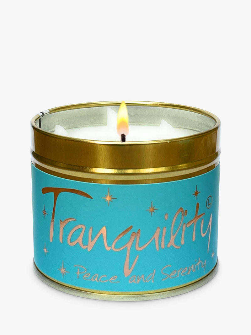Lily-flame Tranquility tin scented candle 230g, UK version