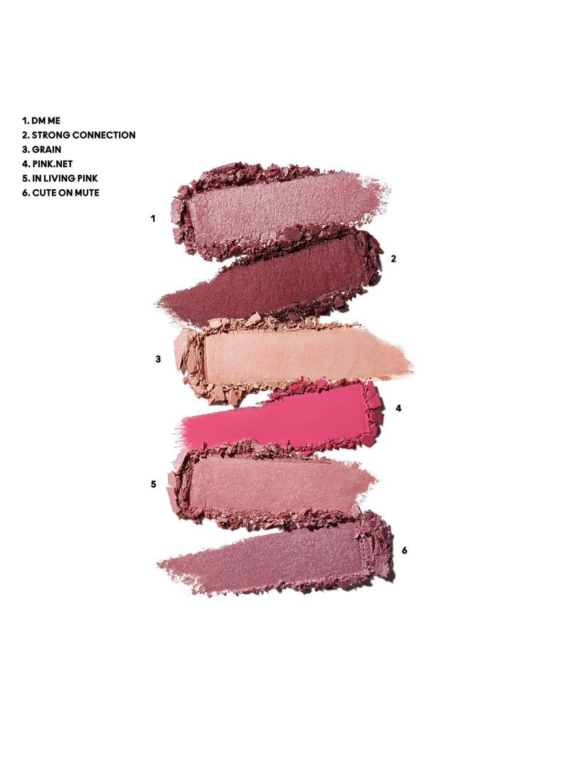 MAC Connect In Colour Eye Shadow Palette, Rose Lens