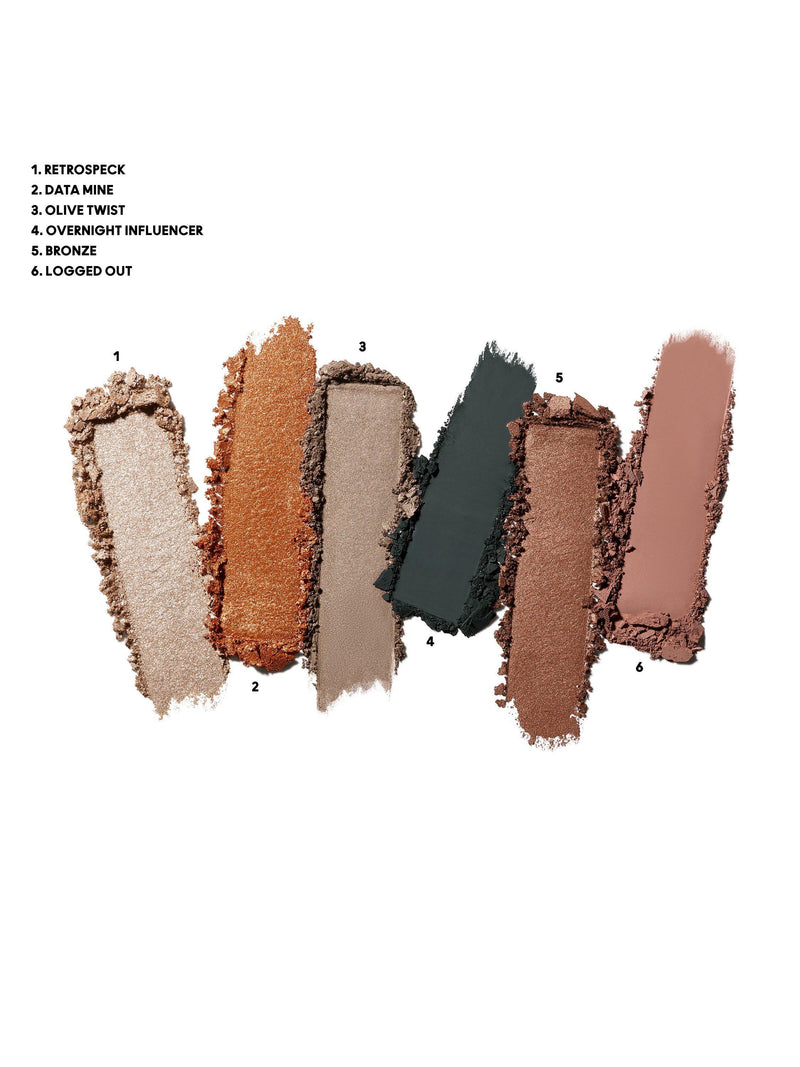 MAC eyeshadow palette Bronze Influence 6-pan, imported from the UK