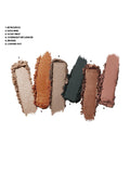 MAC eyeshadow palette Bronze Influence 6-pan, imported from the UK