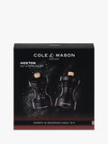 Cole & Mason chocolate beech wood salt and pepper mill gift set (British brand)