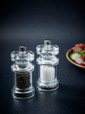 Cole & Mason acrylic salt pepper mill set, imported from the UK