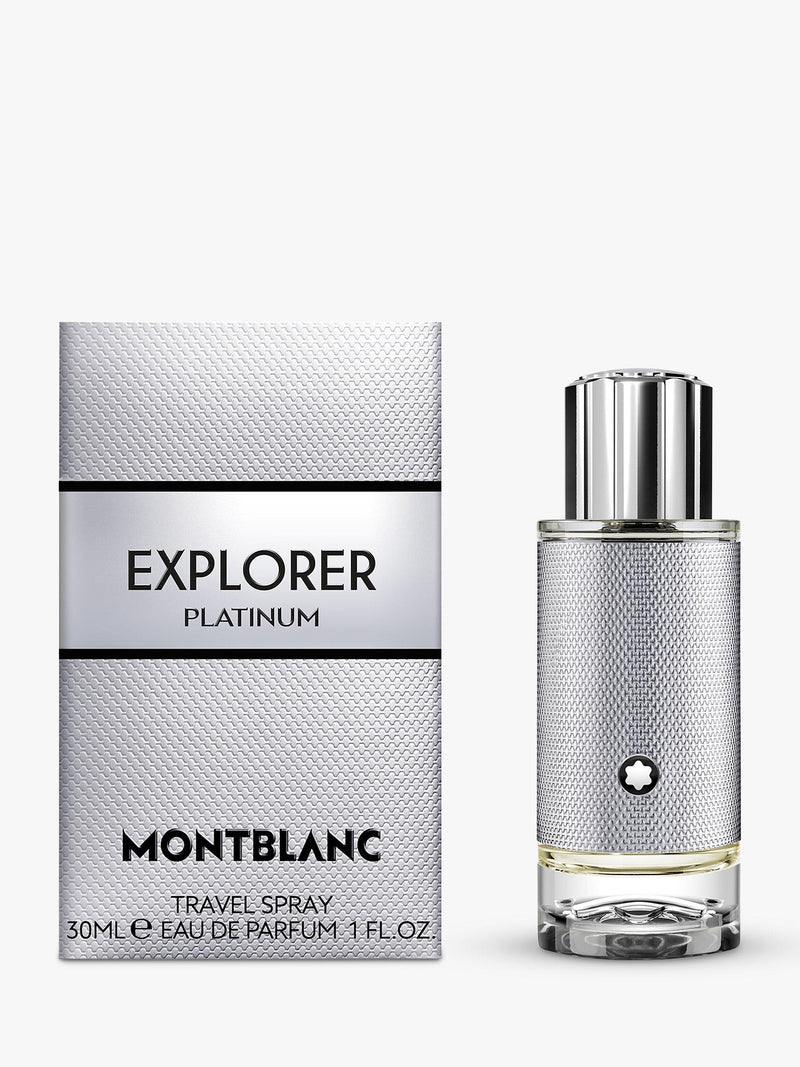Montblanc Explorer Platinum Eau de Parfum, imported from the UK