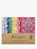 Alice Caroline fabric squares rainbow prints 12x12cm, imported from the UK