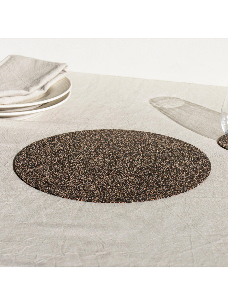 LIGA Dash cork round placemats multi set of 4, UK version