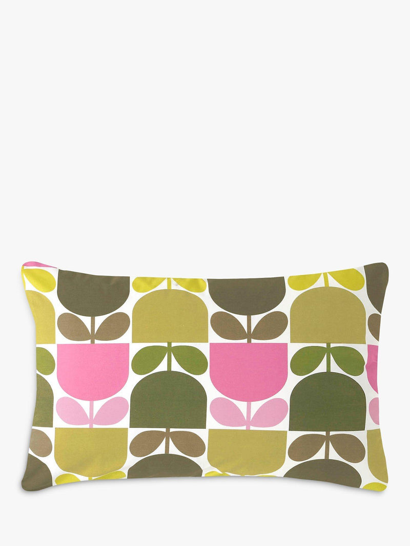 Orla Kiely multi block stem cotton duvet set super king - British product