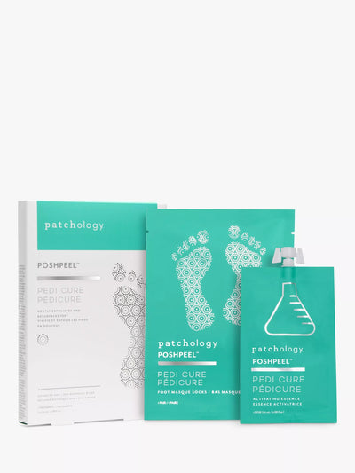 John Lewis Patchology PoshPeel Pedi Cure Single Treatment Foot Peel Treatment- Buy online at McGrocer