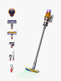 Dyson V12 Detect Slim cordless vacuum cleaner in yellow and nickel - British product