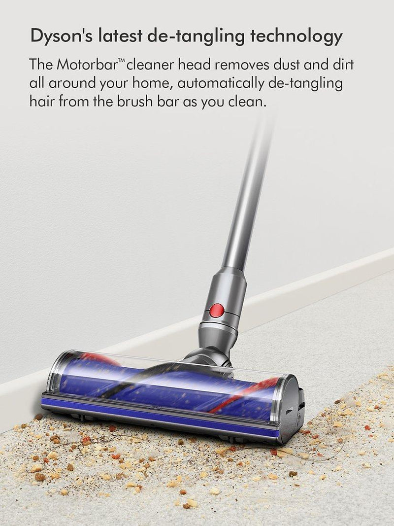 Dyson V12 Detect Slim cordless vacuum cleaner in yellow and nickel - British product