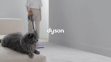 Dyson V12 Detect Slim cordless vacuum cleaner in yellow and nickel - British product