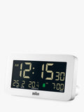 Braun BC10 digital alarm clock white imported from the UK