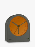 Braun Classic Analogue Alarm Clock in Grey - British product