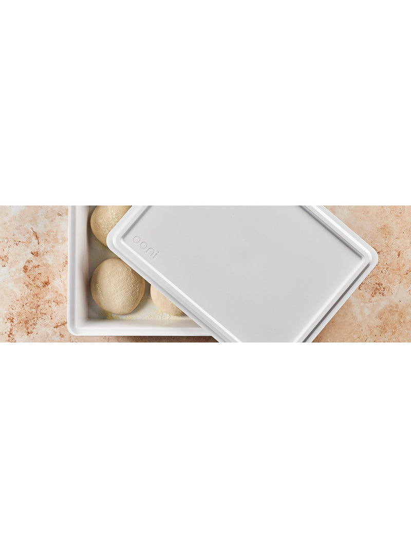 Ooni pizza dough proving boxes set of 2 white, UK version