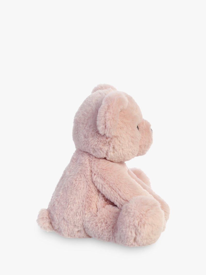 Aurora World Avery Bear dusty pink plush teddy, UK version