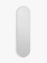 John Lewis John Lewis Scandi Metal Lozenge Wall Mirror, 122 x 30cm- Buy online at McGrocer