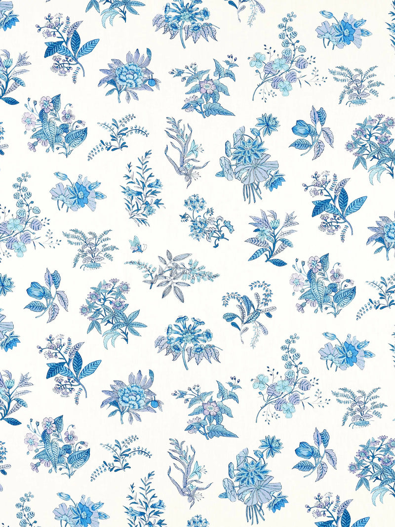 Tissu d'ameublement Harlequin Sophie Robinson, motif floral boisé, importé du Royaume-Uni