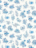 Tissu d'ameublement Harlequin Sophie Robinson, motif floral boisé, importé du Royaume-Uni
