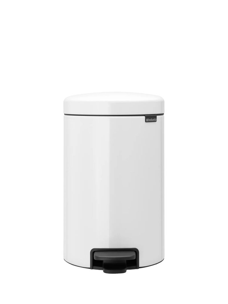 Brabantia newIcon Pedal Bin, 12L - White