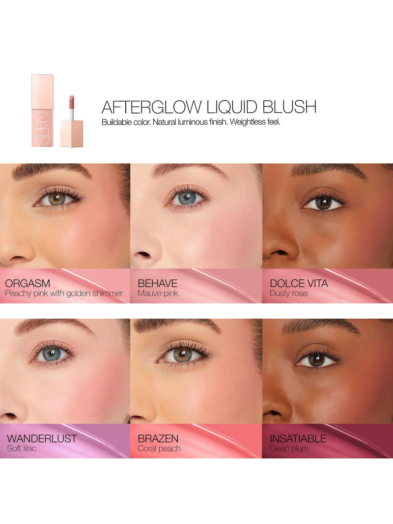 NARS Afterglow Liquid Blush 7ml, UK version